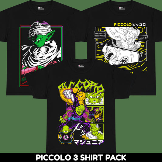 Piccolo 3-Shirt Pack