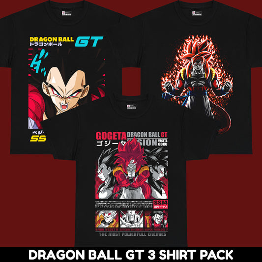 Dragon Ball GT 3-Shirt Pack