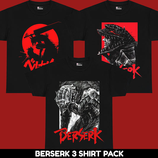 Berserk 3-Shirt Pack