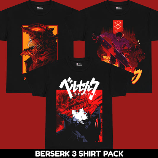 Berserk 3-Shirt Pack