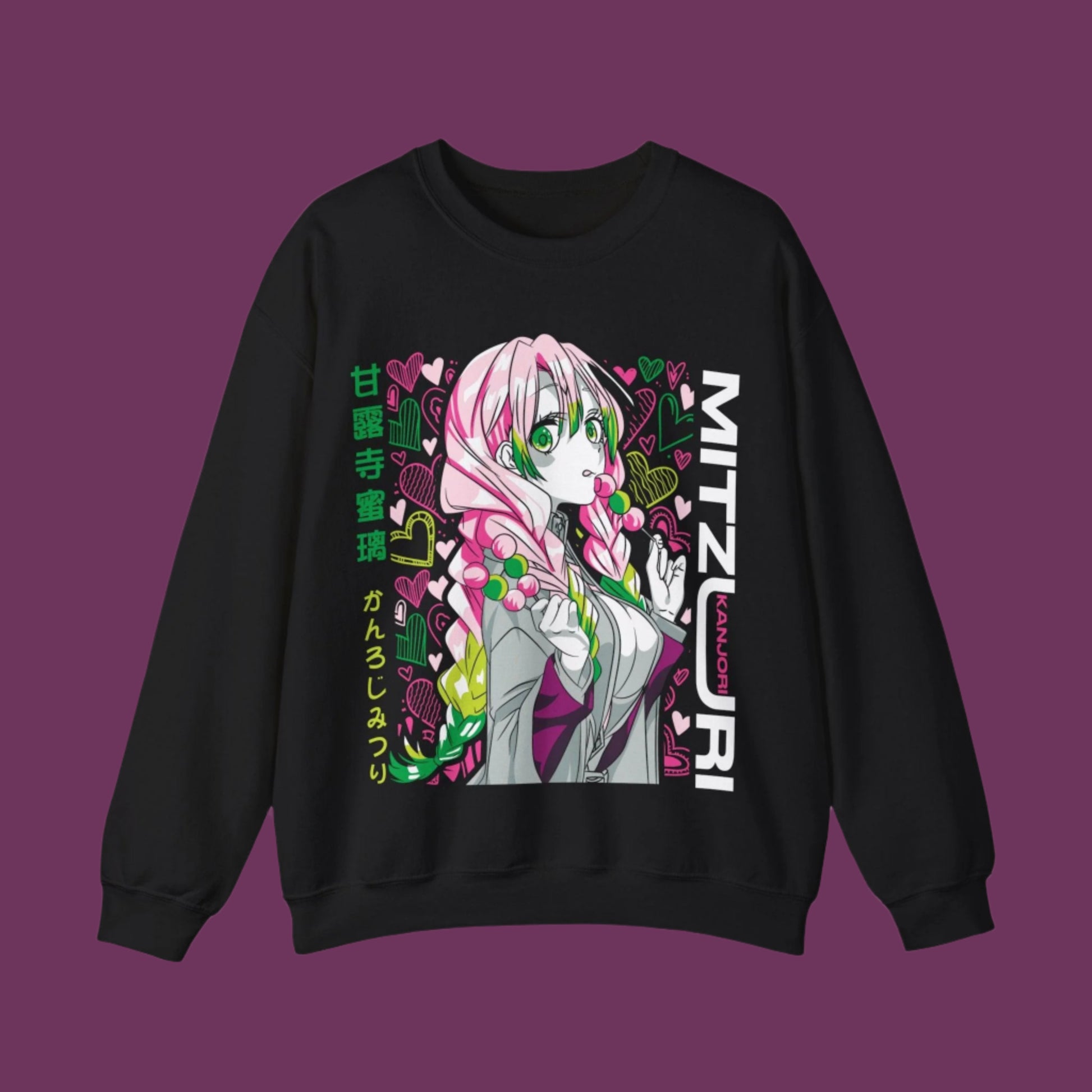 Mitsuri Kanroji - Sweatshirt - YumeThreads