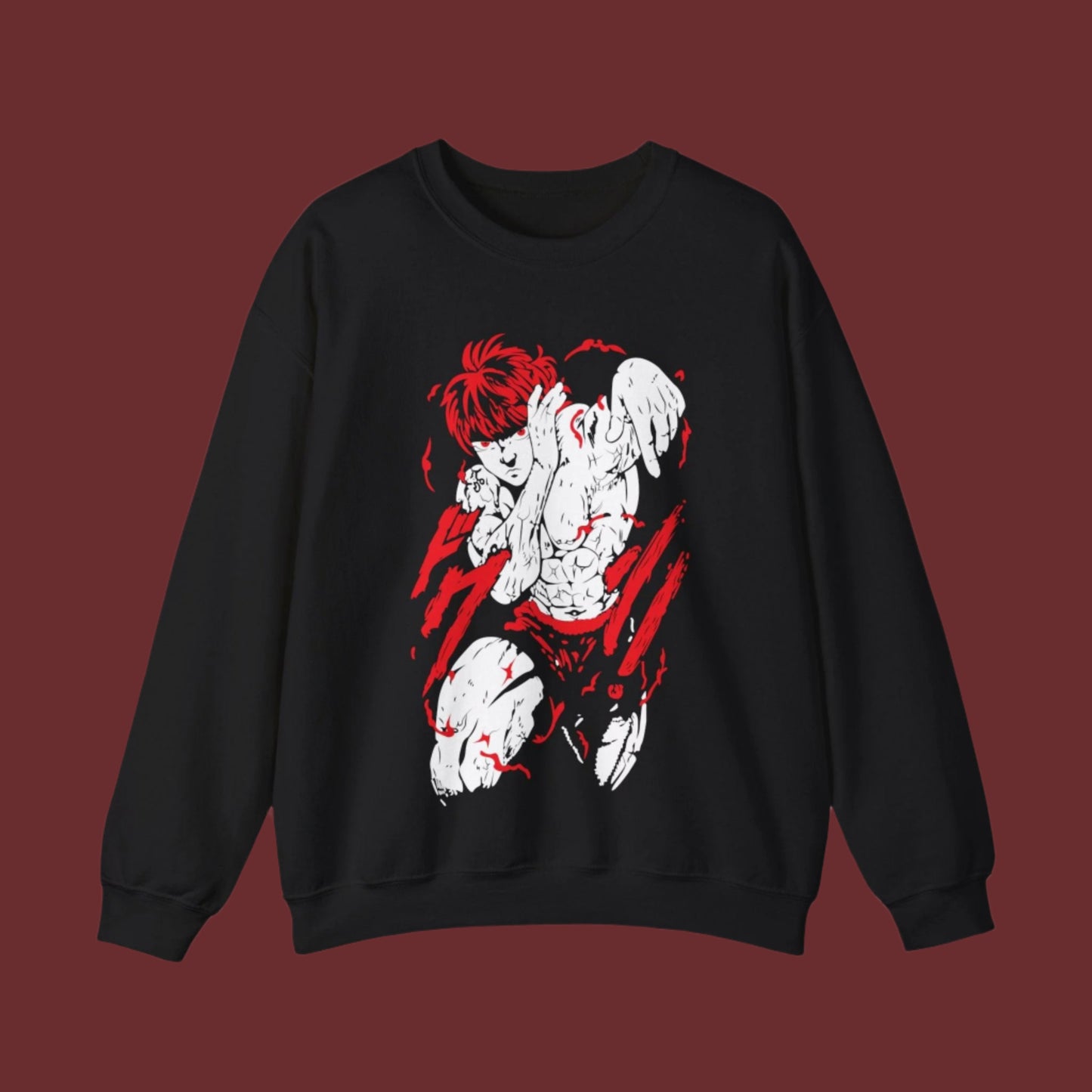 Baki - Sweatshirt - YumeThreads