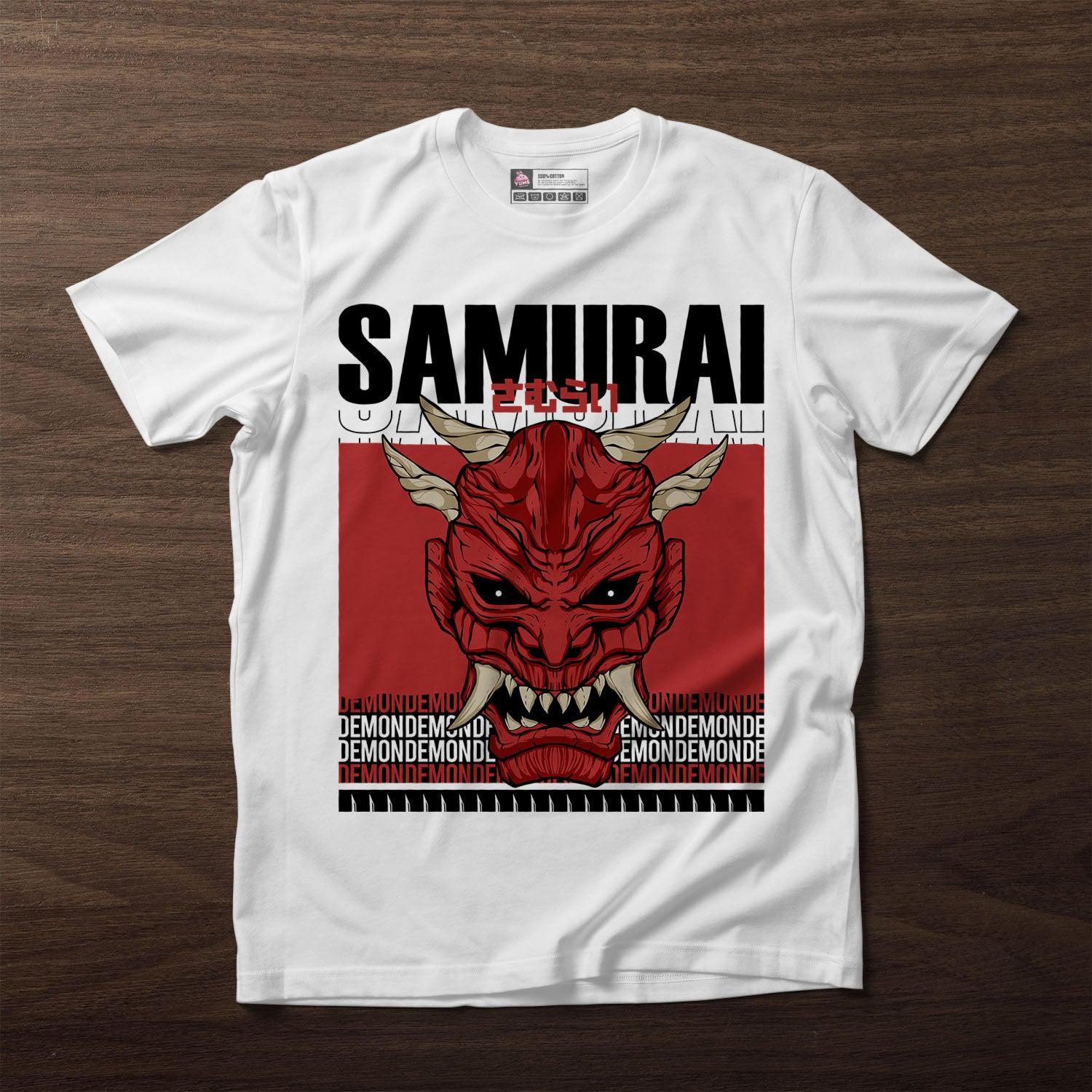 Demon Samurai - T-Shirt - YumeThreads