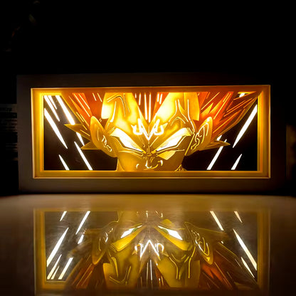 Majin Vegeta - 3D Lamp