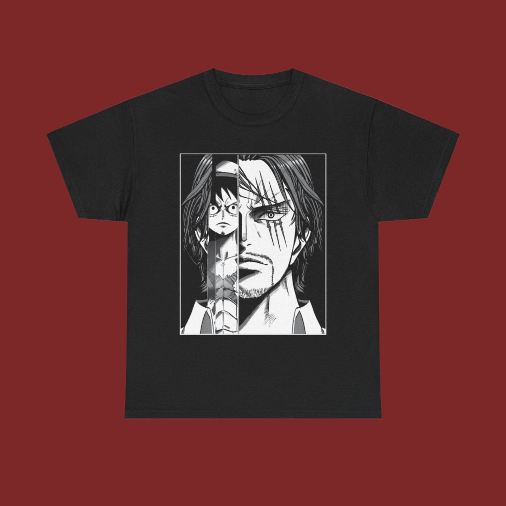 Luffy x Shanks - T-Shirt - YumeThreads