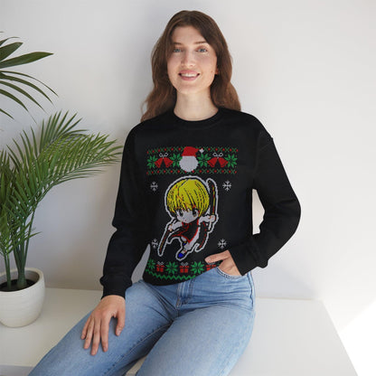 Kurapika Christmas Sweatshirt - YumeThreads