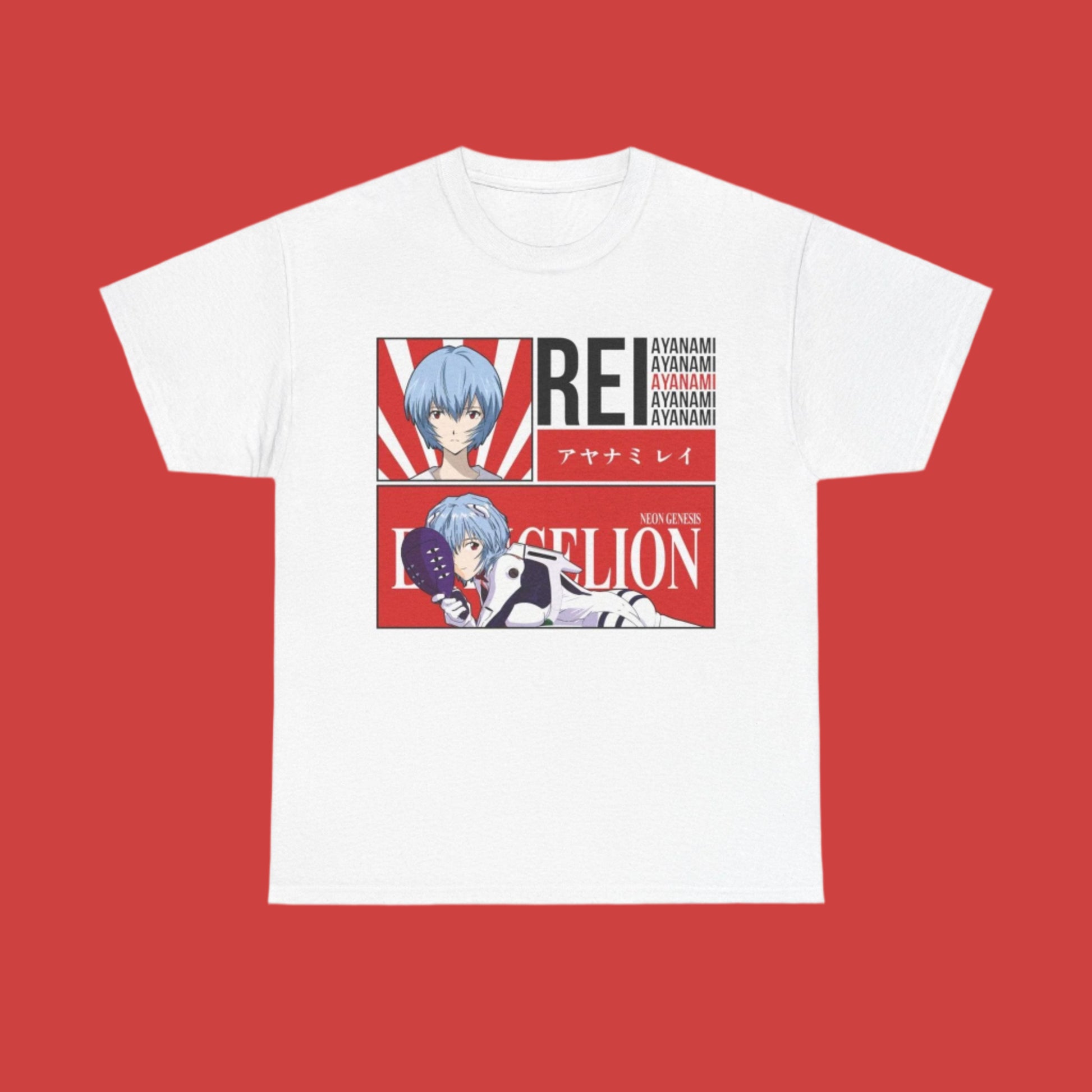 Rei Ayanami - T-Shirt - YumeThreads