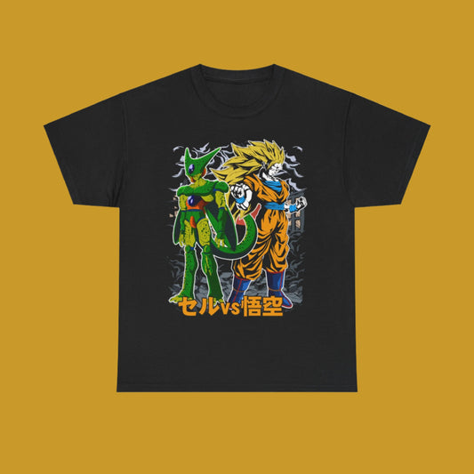 Retro Goku x Cell - T-Shirt